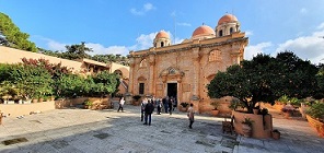 Courtyard of Agia Triada