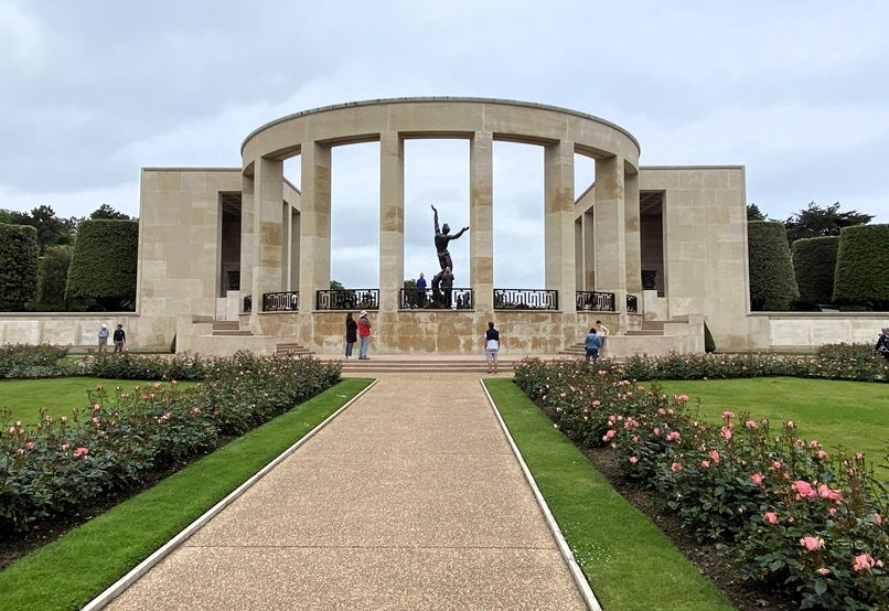 American Cemetery, Omaha Beach, Normandy, France