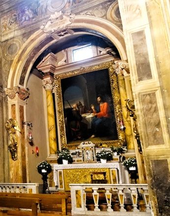 Altar of the Blessed Sacrament, Basilica of the Assumption of Mary, San Gimignano