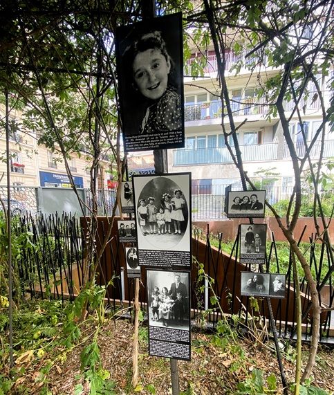 Photographs, Memorial Garden for the Children of the Vel d’Hiv, Paris