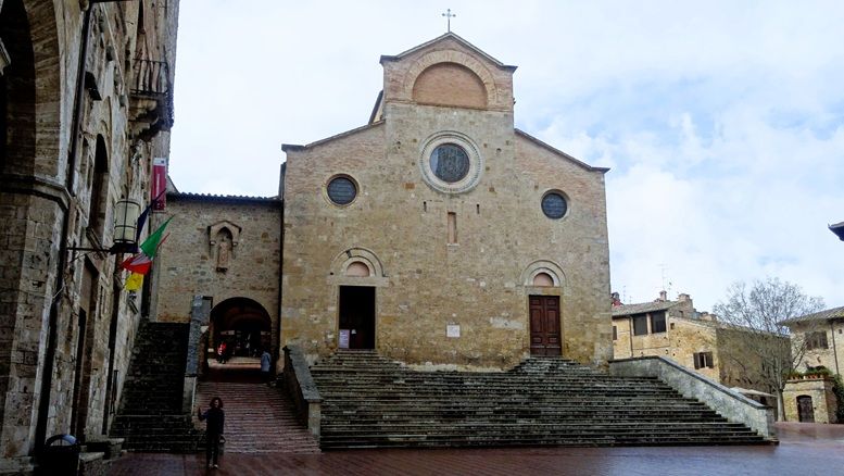 Front Façade, Basilica of the Assumption of Mary, San Gimignano