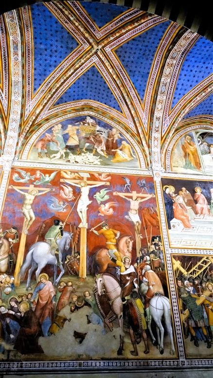 Frescos on Side Walls, Basilica of the Assumption of Mary, San Gimignano