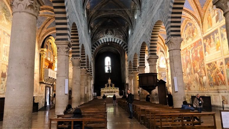 Nave, Basilica of the Assumption of Mary, San Gimignano
