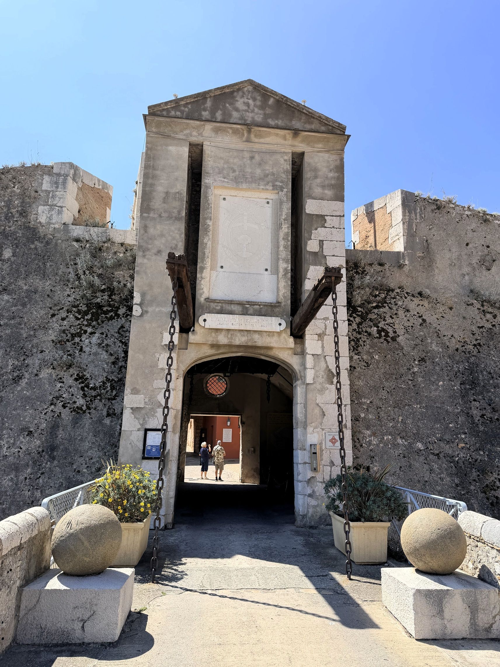 Entrance, Citadel of Villefranche‑sur‑Mer, France