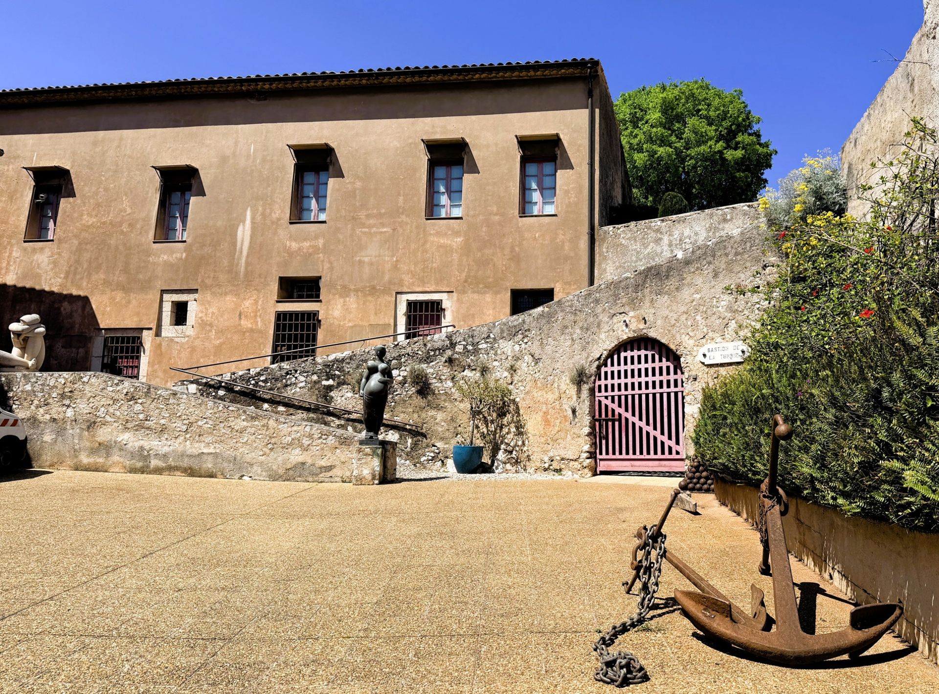 Forecourt of Volti Museum, Citadel of Villefranche‑sur‑Mer, France