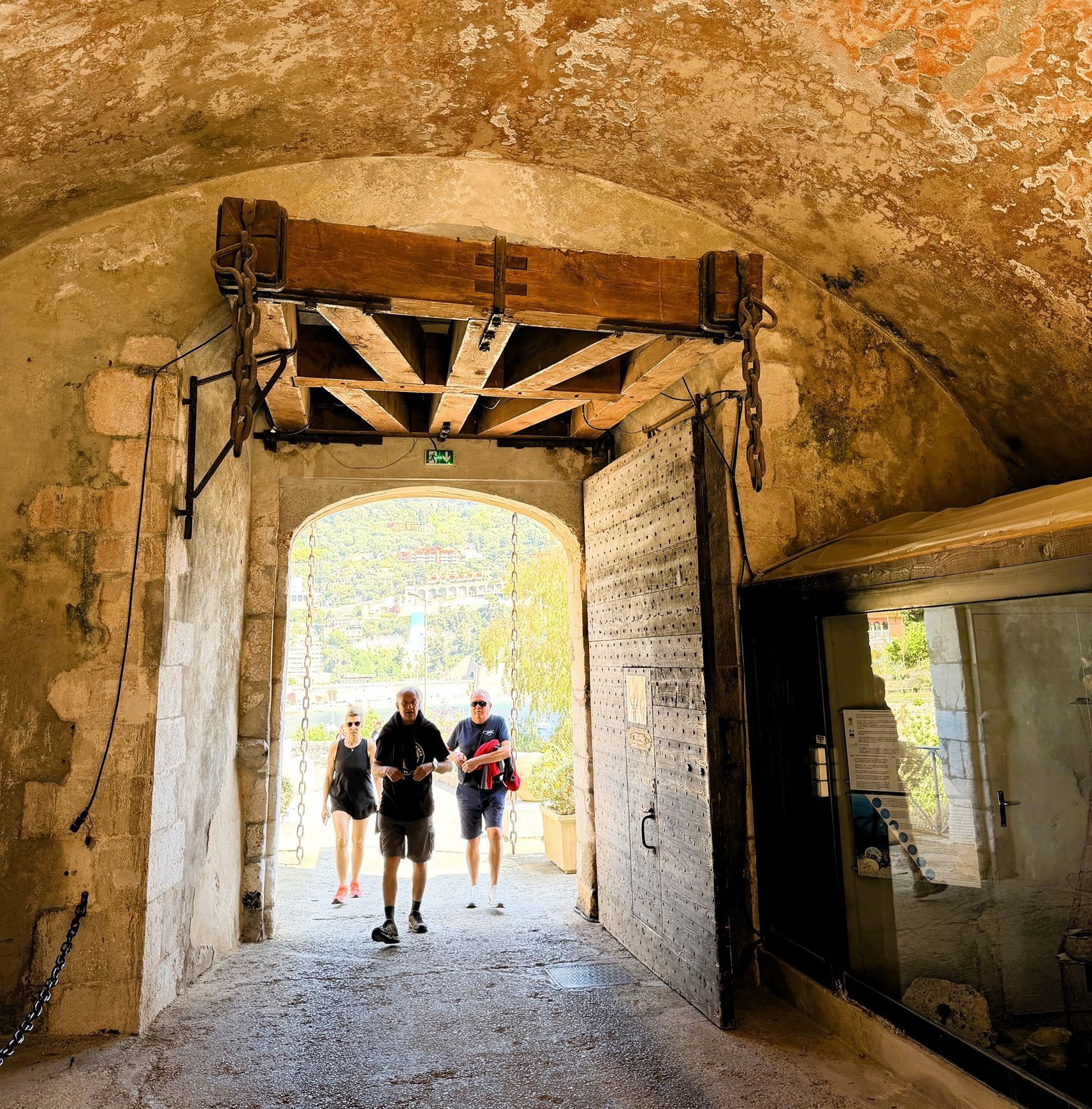 Rear of Entrance Doorway, Citadel of Villefranche‑sur‑Mer, France